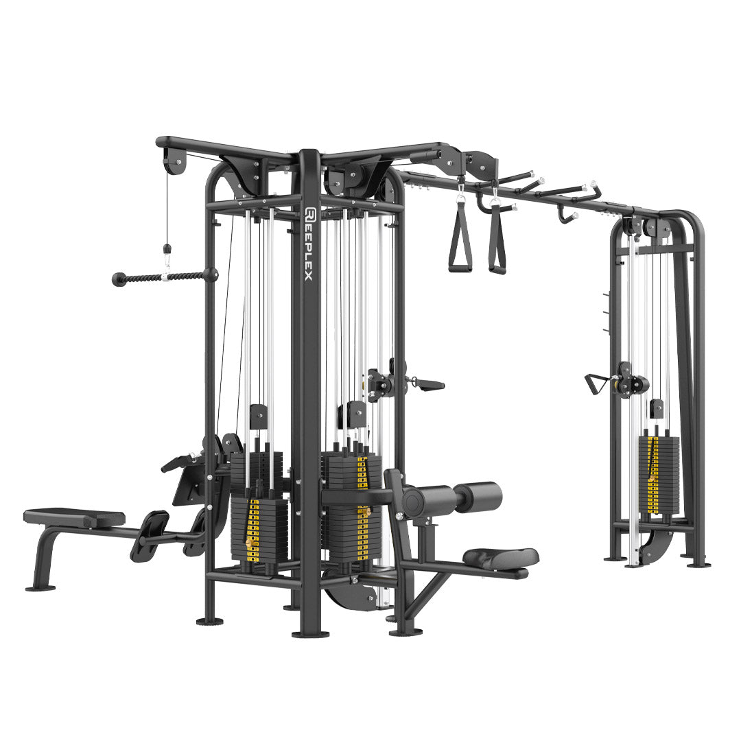 Commercial 5 station Jungle Gym with Cable Crossover