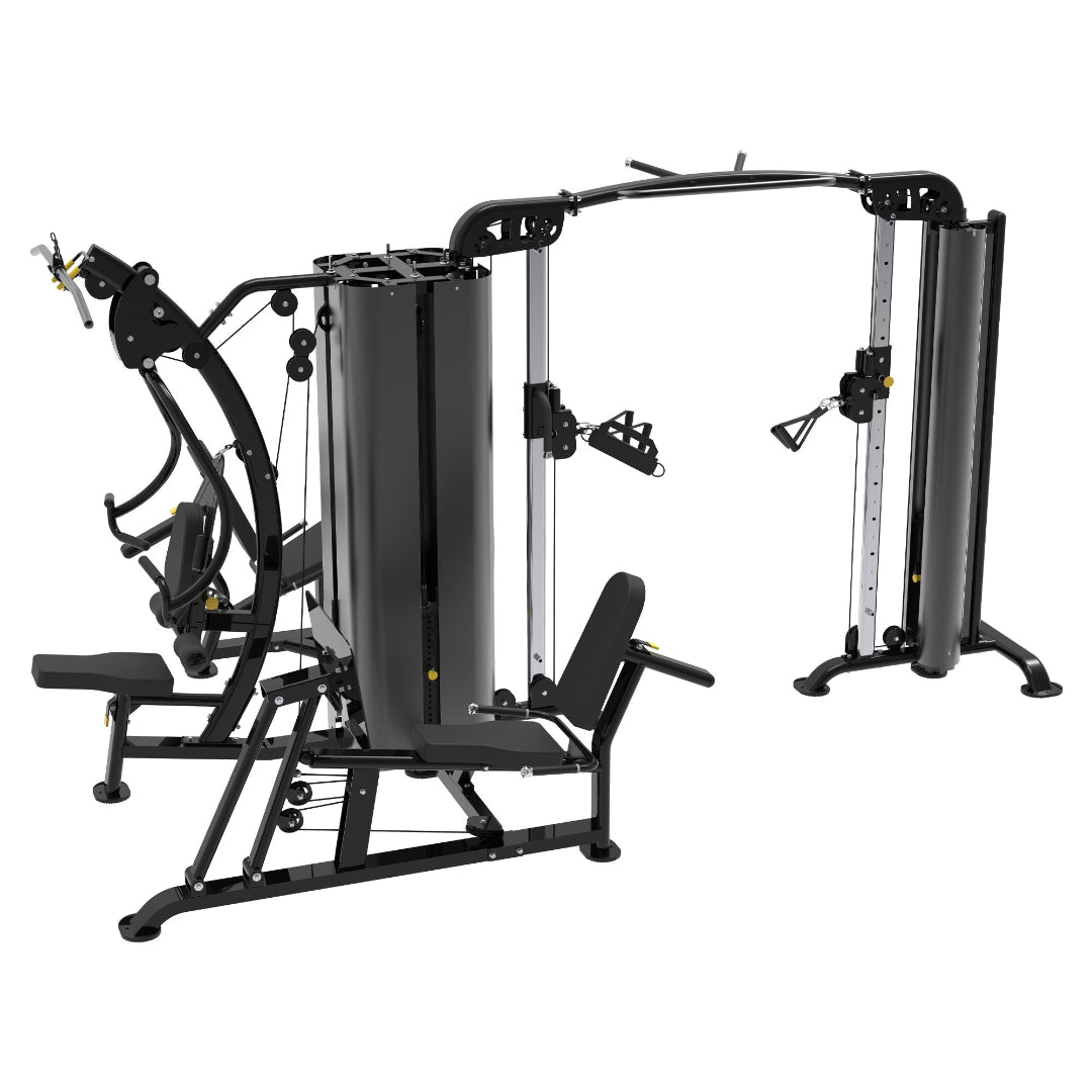 Reeplex Commercial 5 Station Multi-Gym with Leg Press 2