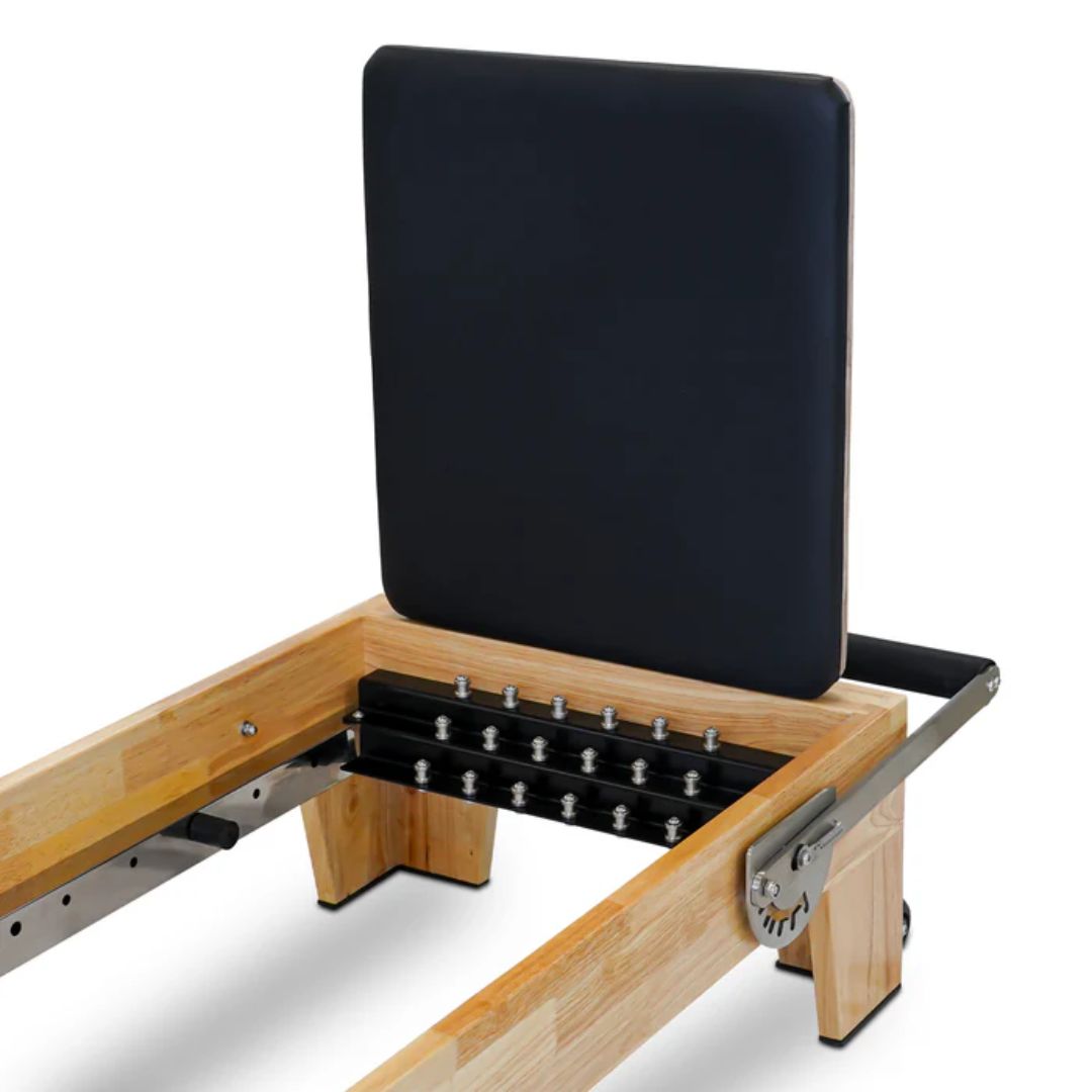 Reeplex Pro Studio Series Pilates Reformer in Oak Wood 6