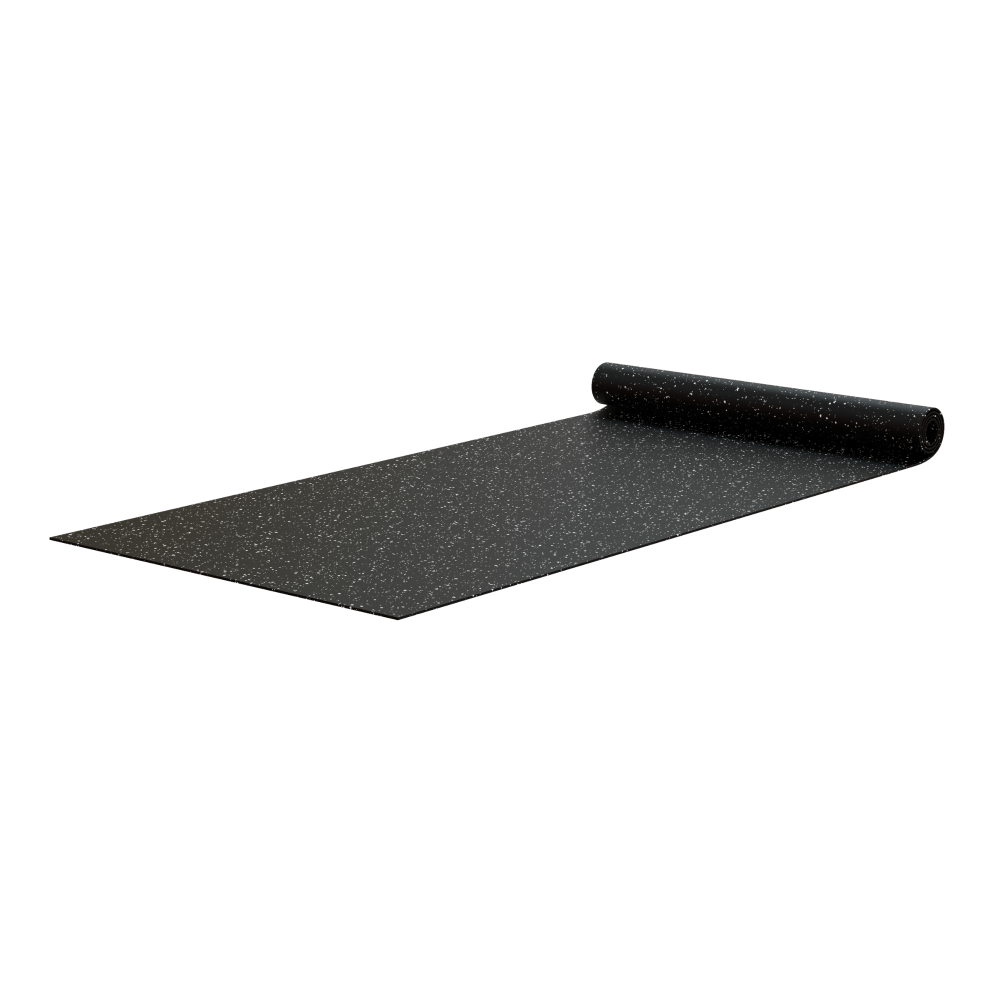 Reeplex Rubber Floor Roll 1m x 10m White Fleck view 4