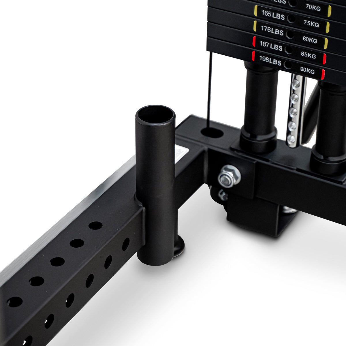Reeplex Wall Mounted Multi-Functional Trainer with 2 x 90kg Weight Stacks & Attachments view 19