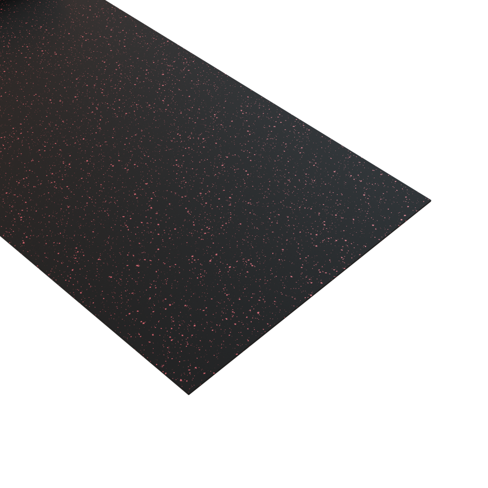 Reeplex Rubber Floor Roll 1m x 10m Red Fleck view 3