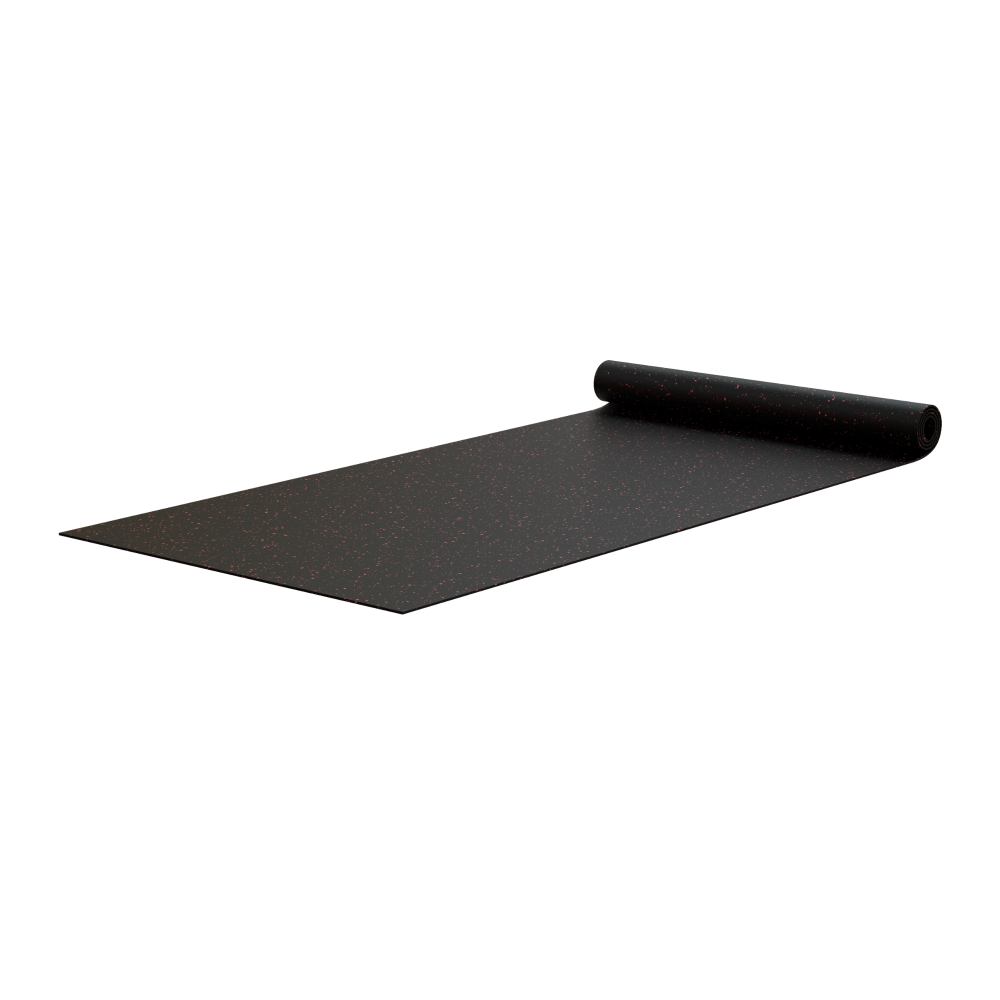 Reeplex Rubber Floor Roll 1m x 10m Red Fleck view 4