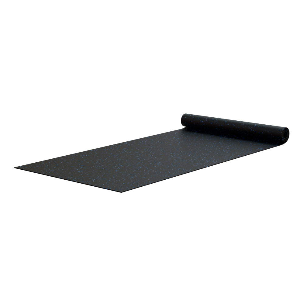 Reeplex Rubber Floor Roll 1m x 10m Blue Fleck view 4
