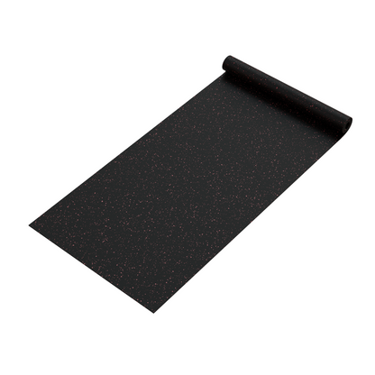 Reeplex Rubber Floor Roll 1m x 10m Red Fleck