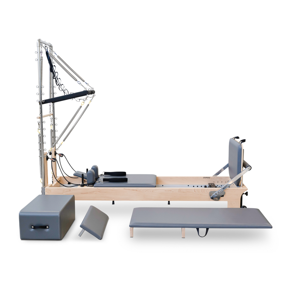 Reeplex Bespoke Maple Half Trapeze Pilates Reformer view 2