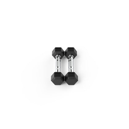 1kg Reeplex Rubber Hex Dummbell