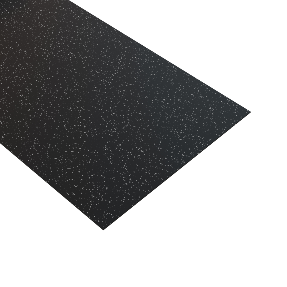 Reeplex Rubber Floor Roll 1m x 10m Grey Fleck view 2