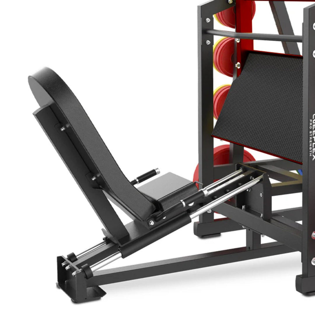 Reeplex Commercial Plate Loaded Seated Leg Press Red