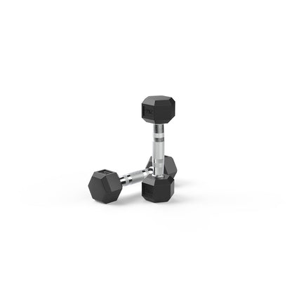 2kg Reeplex Rubber Hex Dumbbell
