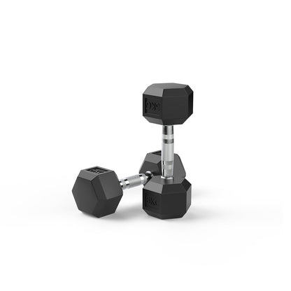 6kg Reeplex Rubber Hex Dumbbell