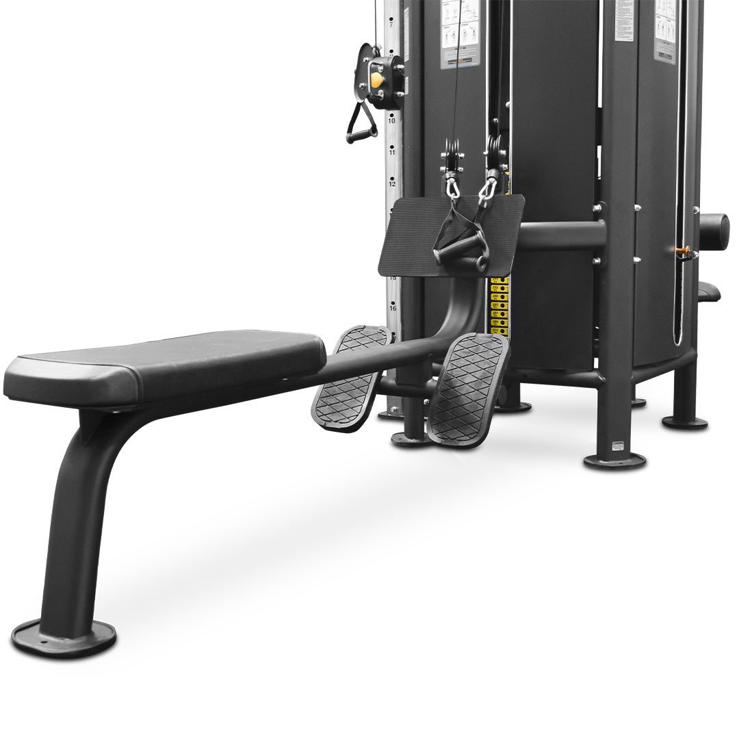 Reeplex Commercial 5 Station Jungle Gym with 90kg Weight Stack