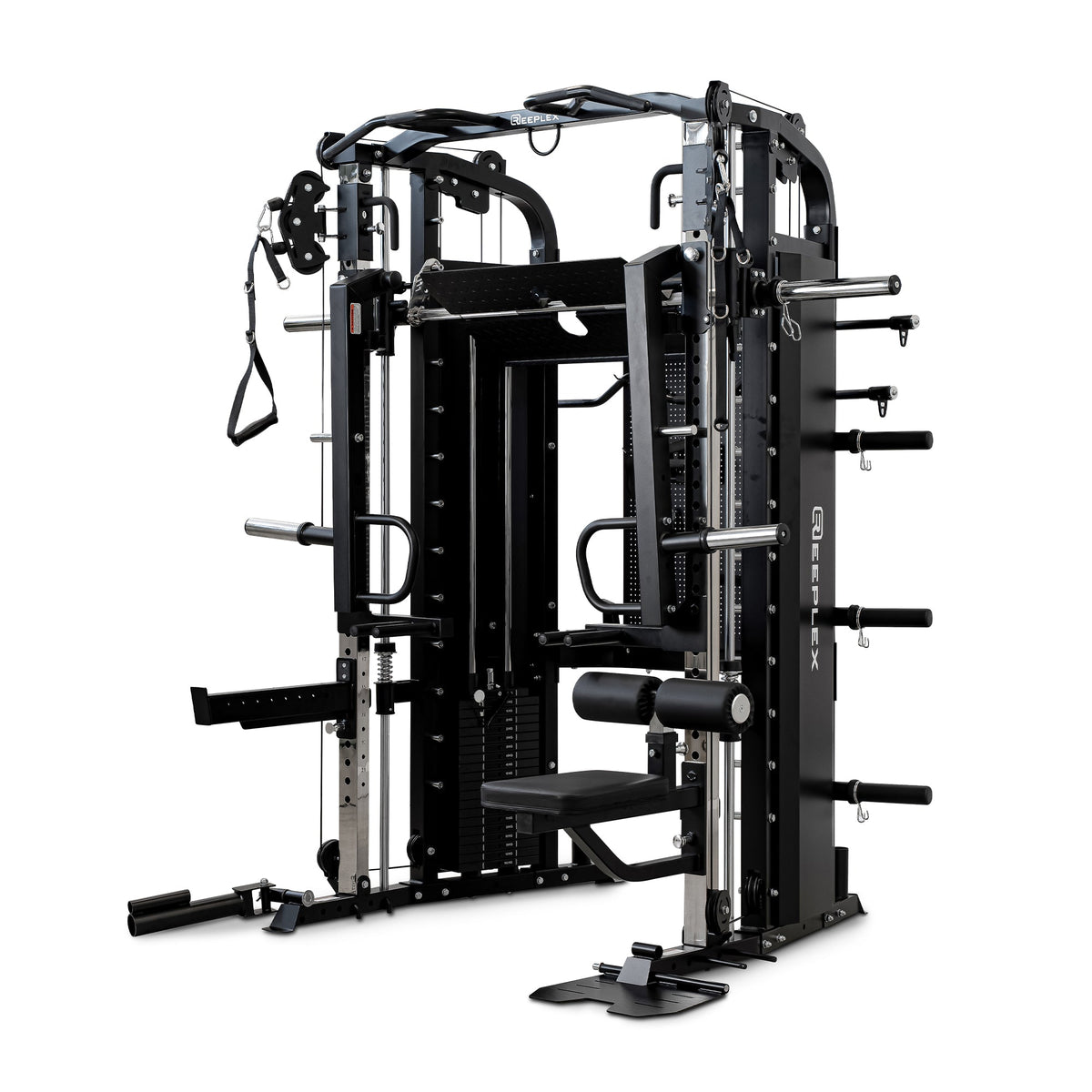 Reeplex CX4 Multi-Functional Trainer with Smith Machine & Attachments