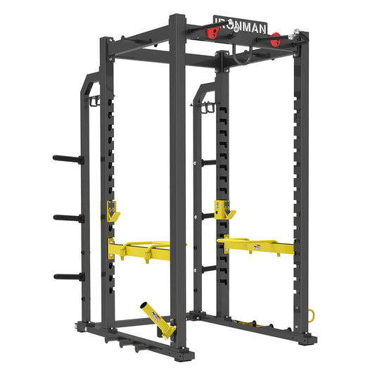 Commercial Power Cage with Plate Storage