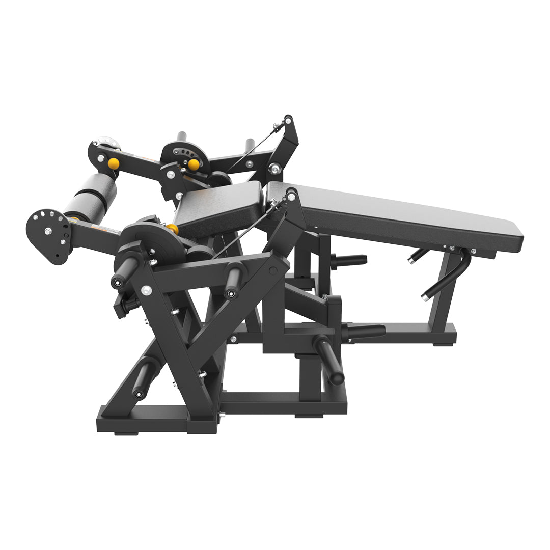 Reeplex Commercial Plate Loaded ISO-Lateral Prone Leg Curl