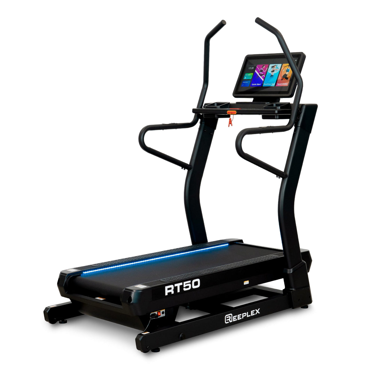 Reeplex RT50 Incline Treadmill with 21.5" Touchscreen view 2