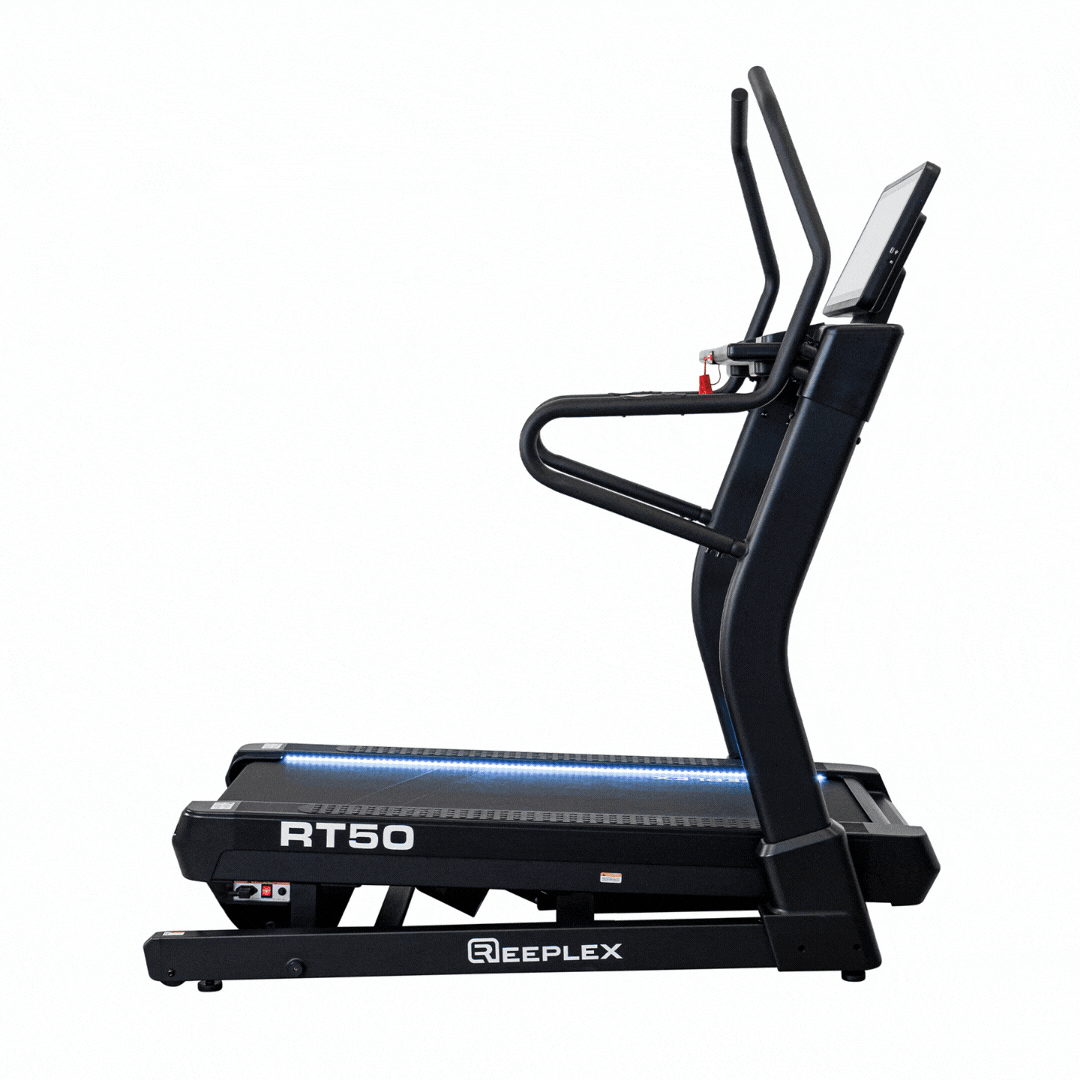 Reeplex RT50 Incline Treadmill with 21.5" Touchscreen view 4