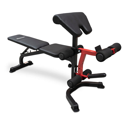 Squat rack and lat pull-down machine