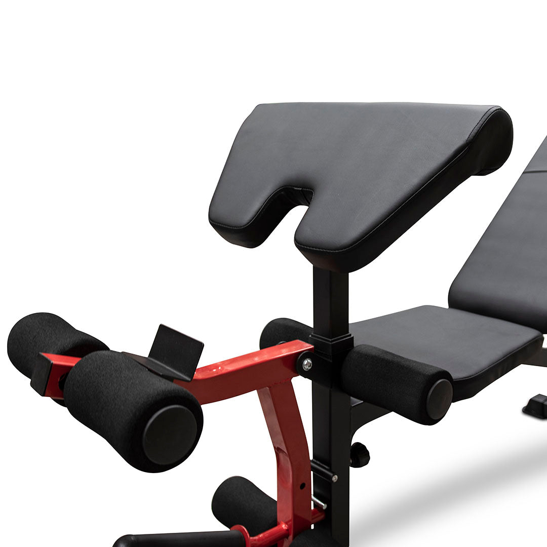 Squat rack and lat pull-down machine