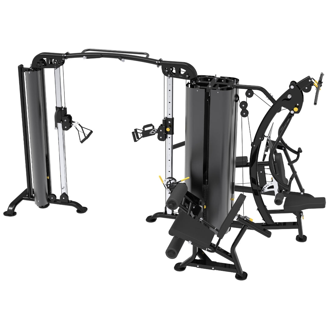 Reeplex Commercial 5 Station Multi-Gym with Leg Press 1