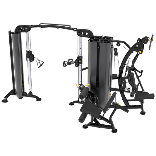 Reeplex Commercial 5 Station Multi-Gym with Leg Press 1