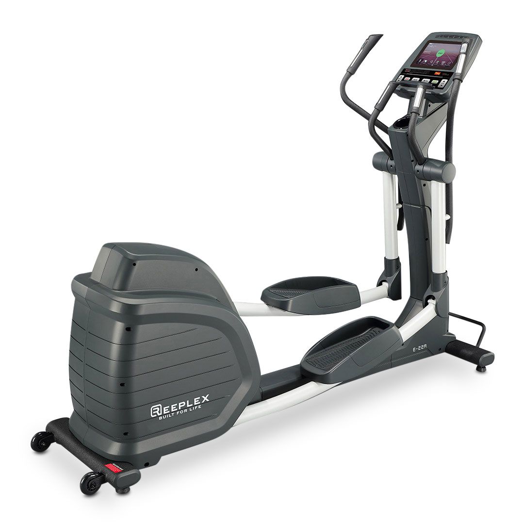 e22r main imageReeplex E-22R Commercial Elliptical with 10" Touchscreen Display