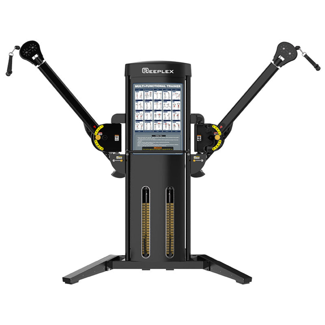 Commercial Dual Arm Functional Trainer | Adjustable Cable Strength ...