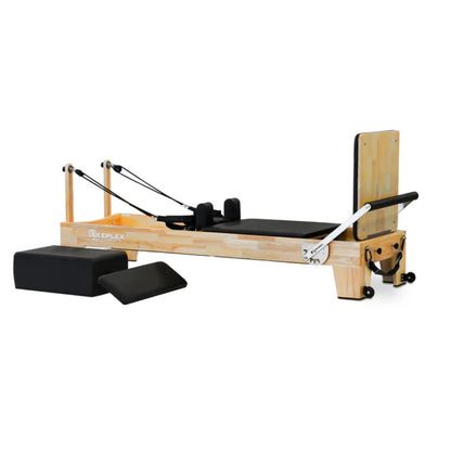Reeplex Pro Studio Series Pilates Reformer in Oak Wood 2