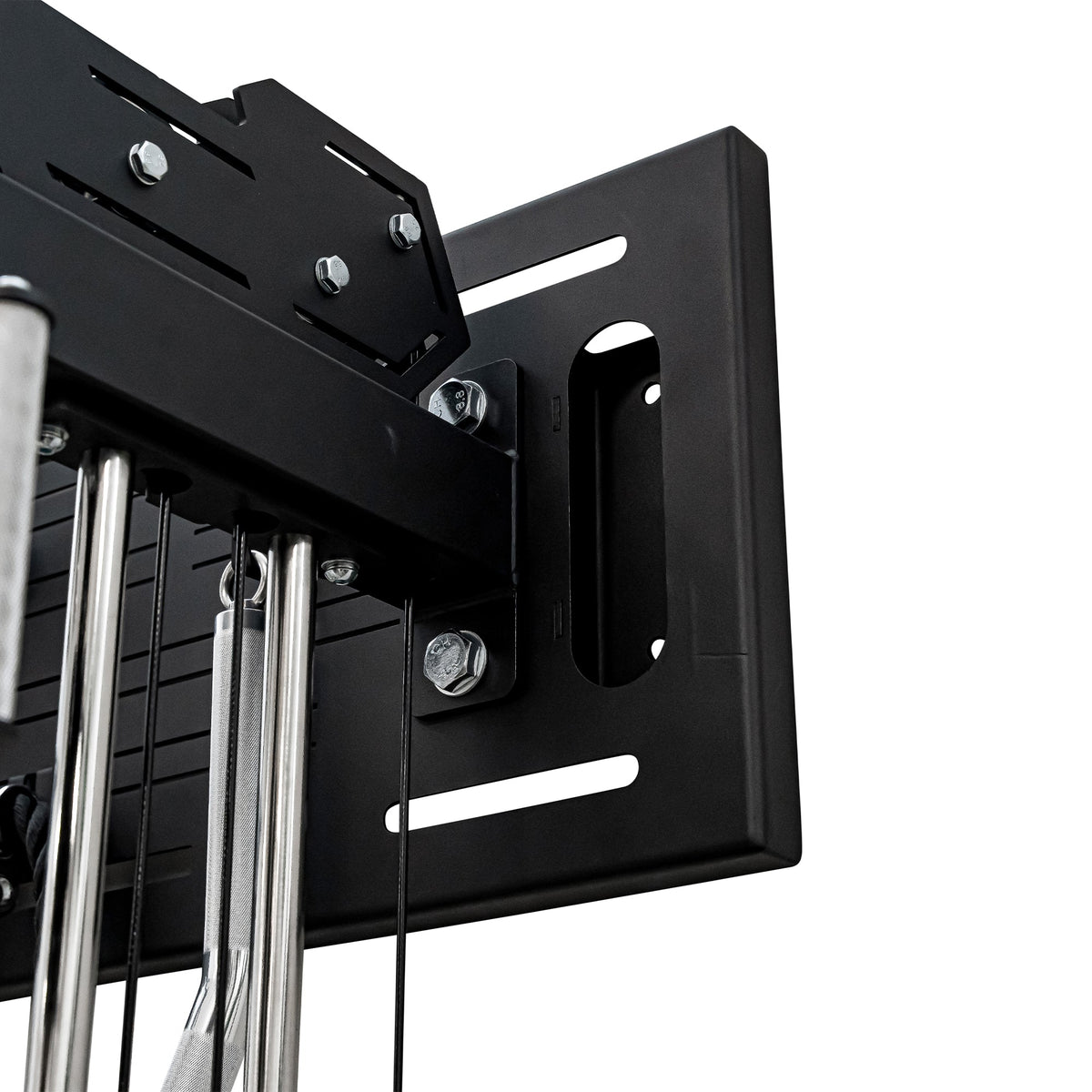 Reeplex Wall Mounted Multi-Functional Trainer with 2 x 90kg Weight Stacks & Attachments view 9