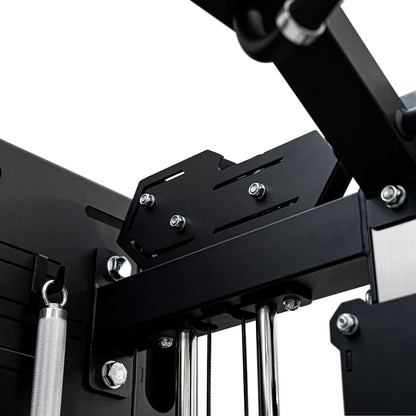 Reeplex Wall Mounted Multi-Functional Trainer with 2 x 90kg Weight Stacks & Attachments view 16