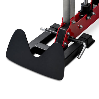 CBT Row Foot Plate Attachment on machine 1