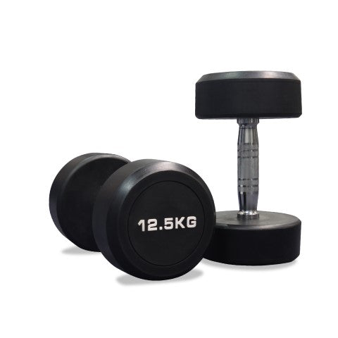 12.5kg Round Head Rubber Dumbbell