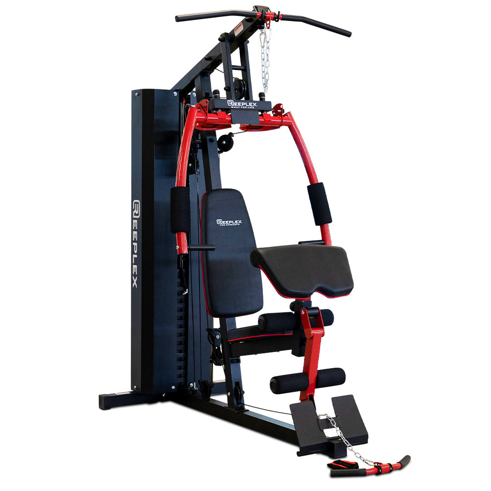 Reeplex HG2100XP Heavy Duty Home Gym | 100kg Weight Stack Multi-Station ...