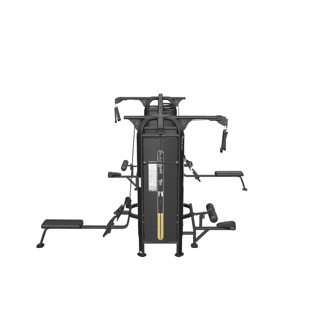 reeplexcommercial8stationjunglegymwith150kgheavyweightstacks