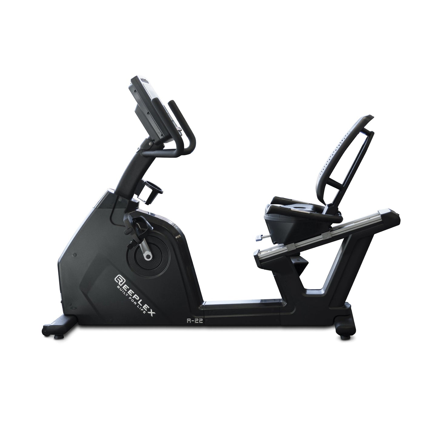 Reeplex R22 Commercial Recumbent Exercise Bike with LED Display