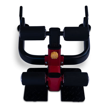 Reeplex Sissy Squat Machine comfortable leg and foot supports