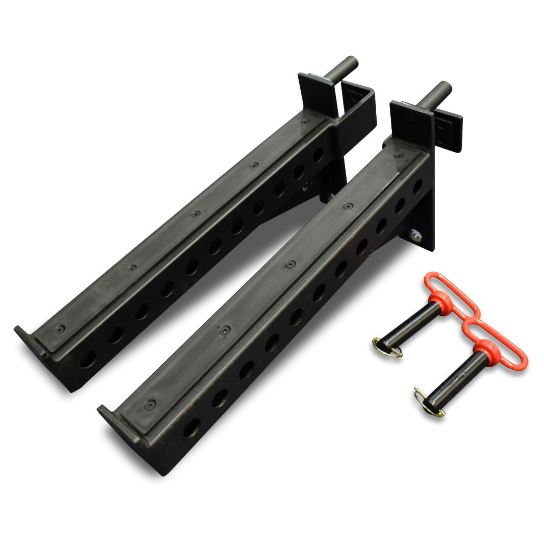 Reeplex Commercial Safety Spotter Arm Pair – Heavy-Duty Barbell Rack ...