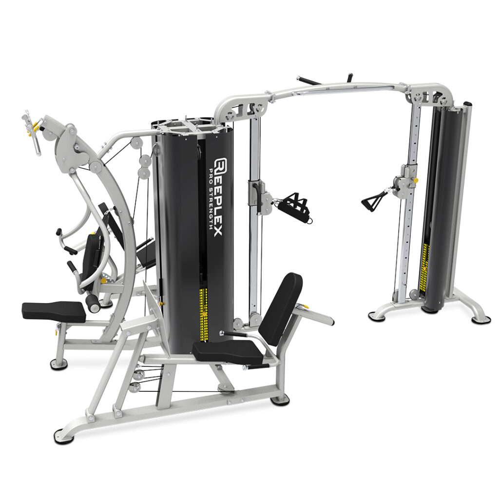 5 station commercial Multi-gym with leg press - 2