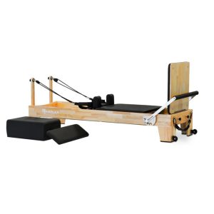 Reeplex Pro Studio Series Pilates Reformer – Premium Oak Wood Fitness Equipment